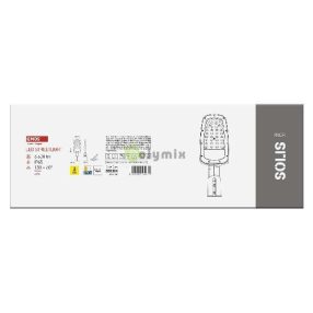   LED-es közvilágítási lámpatest SOLIS 30W, 3600 lm, semleges fehér