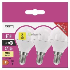 LED CLS MINI GL 5W E14 WW 3db