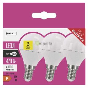 LED CLS MINI GL 5W E14 NW 3db