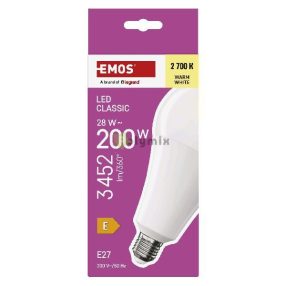   LED izzó Classic A95 / E27 / 28 W (200 W) / 3452 lm / Meleg fehér