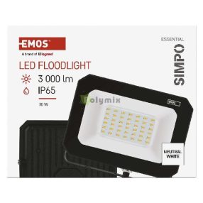 LED reflektor SIMPO 30 W természetes fehér