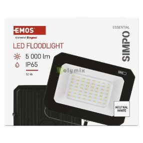 LED reflektor SIMPO 50 W természetes fehér