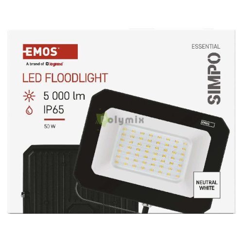 LED reflektor SIMPO 50 W természetes fehér
