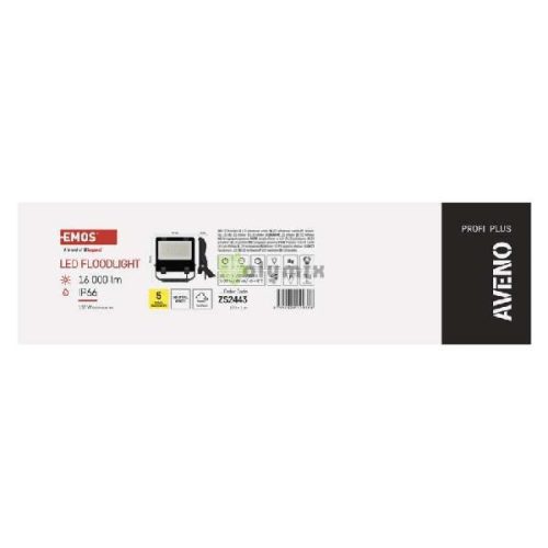 EMOS AVENO LED reflektor 100W 16000lm természetes fehér