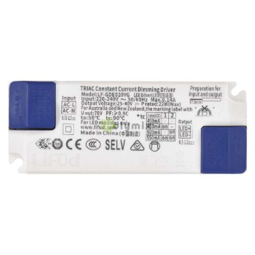 TRIAC FÉNYERŐSZABÁLYZÓS VEZÉRLŐ 550MA 20W